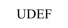 UDEF