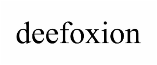 DEEFOXION