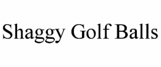 SHAGGY GOLF BALLS