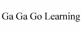 GA GA GO LEARNING
