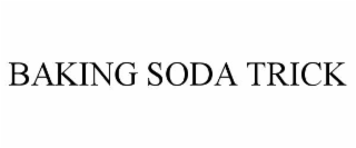 BAKING SODA TRICK