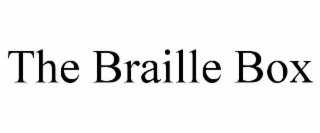 THE BRAILLE BOX