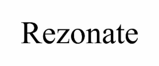 REZONATE