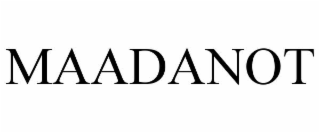 MAADANOT