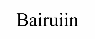 BAIRUIIN