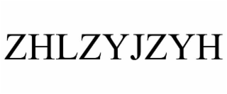 ZHLZYJZYH