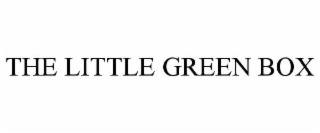 THE LITTLE GREEN BOX