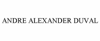ANDRE ALEXANDER DUVAL