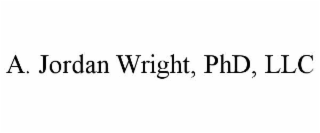 A. JORDAN WRIGHT, PHD, LLC