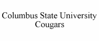 COLUMBUS STATE UNIVERSITY COUGARS