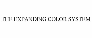 THE EXPANDING COLOR SYSTEM