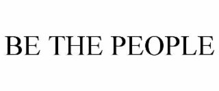 BE THE PEOPLE