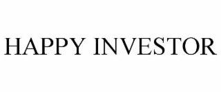 HAPPY INVESTOR