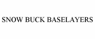 SNOW BUCK BASELAYERS