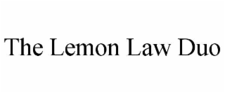 THE LEMON LAW DUO