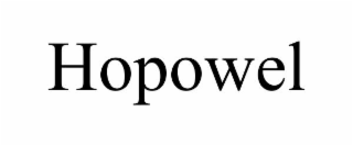 HOPOWEL