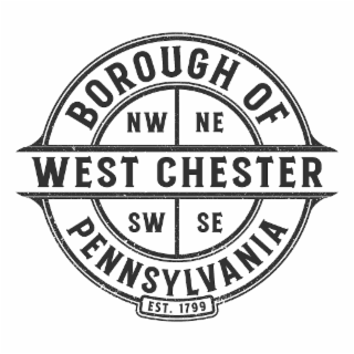BOROUGH OF WEST CHESTER PENNSYLVANIA EST. 1799 NW NE SW SE