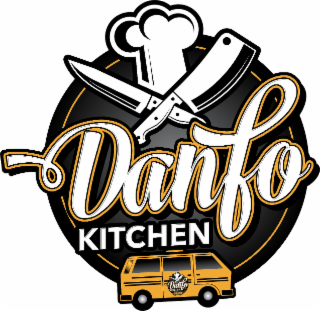 THE WORDING âDANFO KITCHENâ APPEARS IN THE MARK. NO OTHER LETTERS, NUMBERS, OR PUNCTUATION APPEAR.
