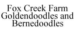 FOX CREEK FARM GOLDENDOODLES AND BERNEDOODLES