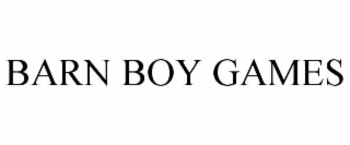 BARN BOY GAMES