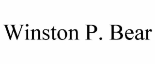 WINSTON P. BEAR