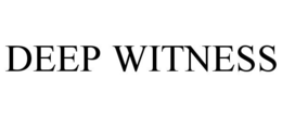 DEEP WITNESS