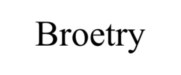 BROETRY