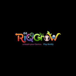 RIQGROW UNLEASH YOUR GENIUS, PLAY BOLDLY