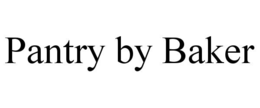 PANTRY BY BAKER