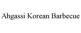 AHGASSI KOREAN BARBECUE