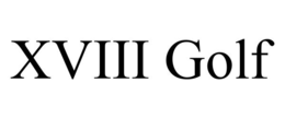 XVIII GOLF