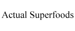 ACTUAL SUPERFOODS