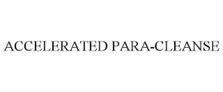 ACCELERATED PARA-CLEANSE