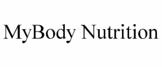 MYBODY NUTRITION
