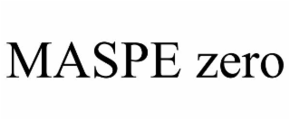 MASPE ZERO
