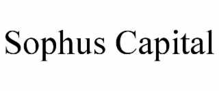SOPHUS CAPITAL