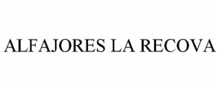 ALFAJORES LA RECOVA