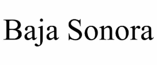 BAJA SONORA