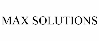 MAX SOLUTIONS