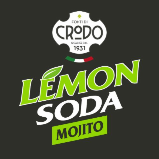 FONTI DI CRODO QUALITÃ DAL 1931 LEMON SODA MOJITO