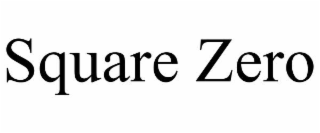 SQUARE ZERO