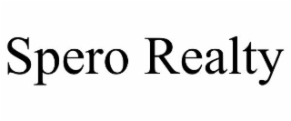 SPERO REALTY