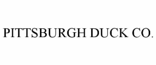 PITTSBURGH DUCK CO.