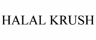 HALAL KRUSH