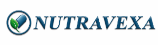 THE MARK CONSISTS OF THE WORD âNUTRAVEXAâ IN STYLIZED LETTERING. TO THE LEFT OF THE WORDING IS A CIRCULAR DESIGN CONTAINING A CAPSULE SHAPE, WITH A LEAF PARTIALLY OVERLAPPING THE CAPSULE.