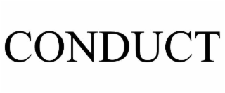 CONDUCT