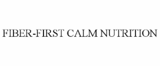 FIBER-FIRST CALM NUTRITION