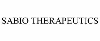 SABIO THERAPEUTICS