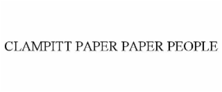 CLAMPITT PAPER PAPER PEOPLE