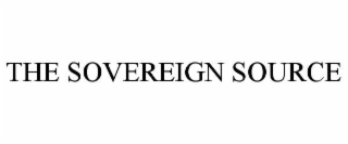 THE SOVEREIGN SOURCE